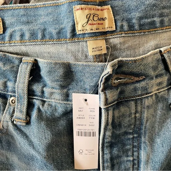 New J. Crew Slim-Fit Jeans style 484 - Picture 4 of 6